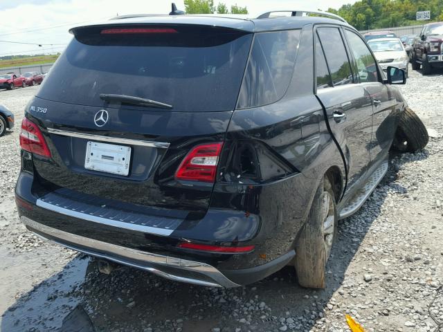 4JGDA5JB9DA204707 - 2013 MERCEDES-BENZ ML 350 BLACK photo 4