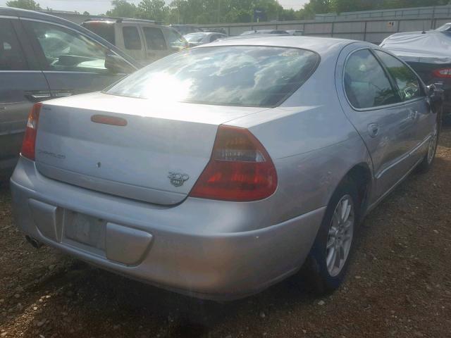 2C3AE66G81H699764 - 2001 CHRYSLER 300M SILVER photo 4