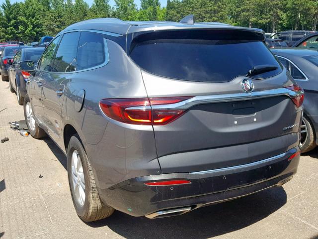 5GAERBKW3KJ184115 - 2019 BUICK ENCLAVE ES GRAY photo 3