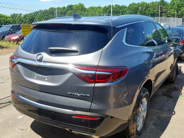 5GAERBKW3KJ184115 - 2019 BUICK ENCLAVE ES GRAY photo 4