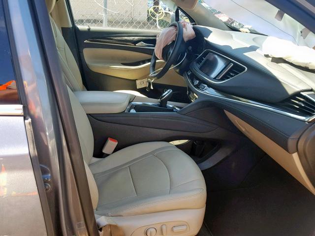 5GAERBKW3KJ184115 - 2019 BUICK ENCLAVE ES GRAY photo 5
