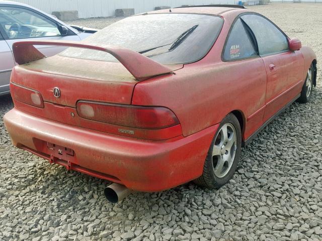 JH4DC2397YS002230 - 2000 ACURA INTEGRA GS RED photo 4