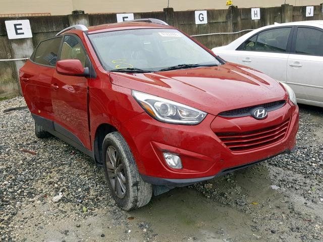 KM8JU3AG0FU051520 - 2015 HYUNDAI TUCSON LIM RED photo 1