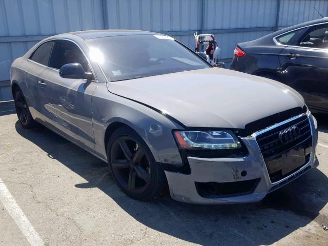 WAUDK78T28A036617 - 2008 AUDI A5 QUATTRO GRAY photo 1