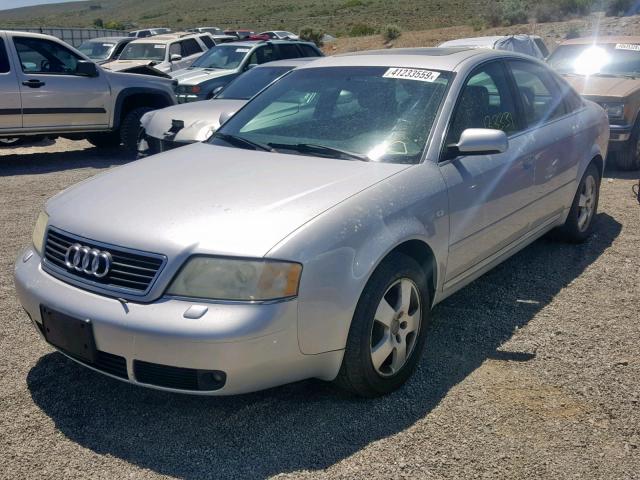 WAUED64B81N094770 - 2001 AUDI A6 2.7T QU GRAY photo 2