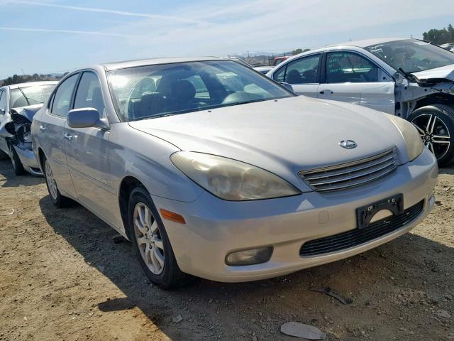 JTHBF30G830135817 - 2003 LEXUS ES 300 SILVER photo 1