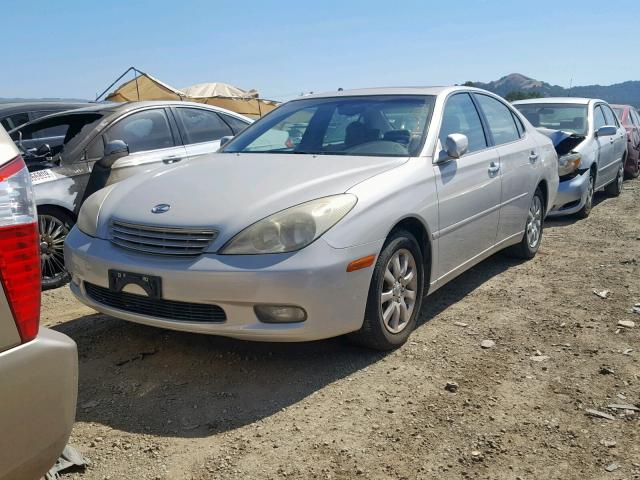 JTHBF30G830135817 - 2003 LEXUS ES 300 SILVER photo 2