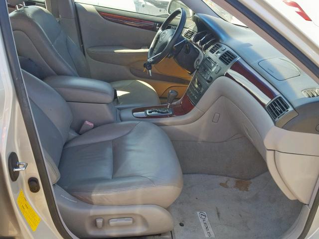 JTHBF30G830135817 - 2003 LEXUS ES 300 SILVER photo 5