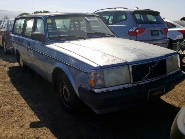 YV1AX8859H1730052 - 1987 VOLVO 245 DL BLUE photo 1