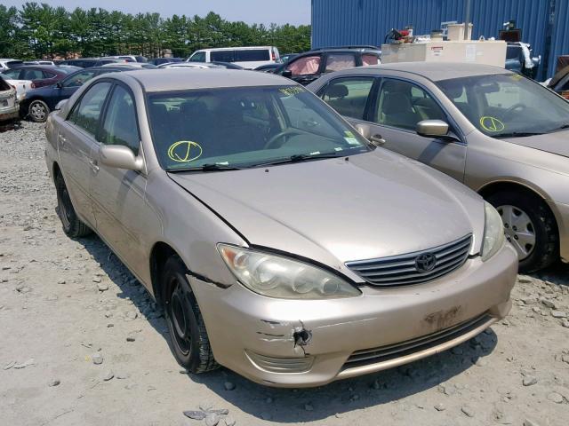 4T1BE32K05U603603 - 2005 TOYOTA CAMRY LE GOLD photo 1