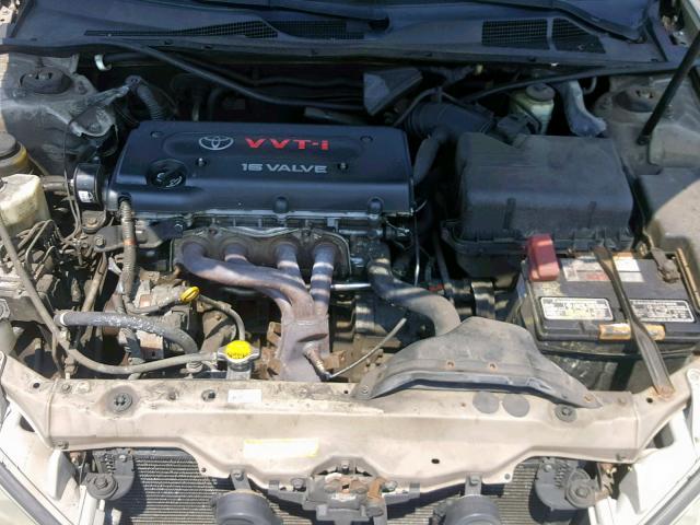 4T1BE32K05U603603 - 2005 TOYOTA CAMRY LE GOLD photo 7