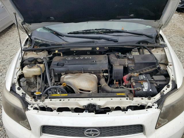 JTKDE177460078830 - 2006 TOYOTA SCION TC თეთრი ფოტო 7