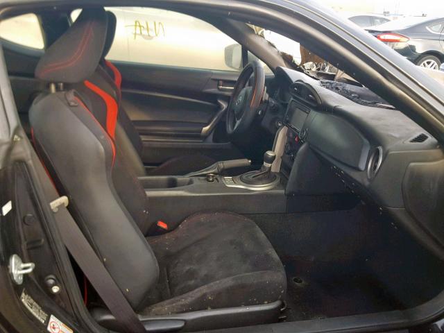 JF1ZNAA14D2717975 - 2013 TOYOTA SCION FR-S BLACK photo 5