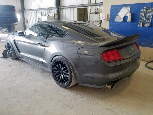 1FA6P8CF6H5256796 - 2017 FORD MUSTANG GT GRAY photo 3