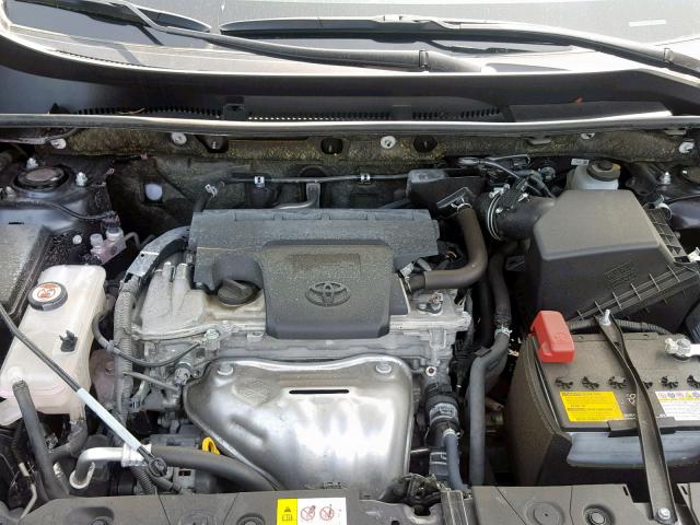 JTMRFREV0JD226421 - 2018 TOYOTA RAV4 ADVEN GRAY photo 7