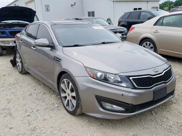 5XXGR4A69DG190108 - 2013 KIA OPTIMA SX SILVER photo 1