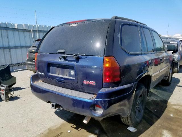 1GKDS13S872170768 - 2007 GMC ENVOY BLUE photo 4