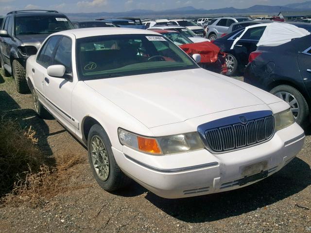 2MEFM74W4YX646272 - 2000 MERCURY GRAND MARQ WHITE photo 1