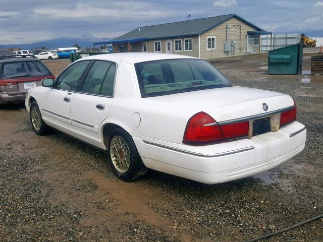 2MEFM74W4YX646272 - 2000 MERCURY GRAND MARQ WHITE photo 3