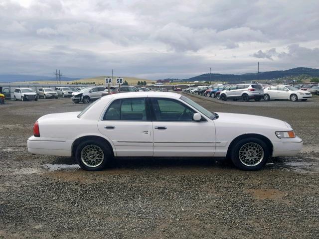 2MEFM74W4YX646272 - 2000 MERCURY GRAND MARQ WHITE photo 9