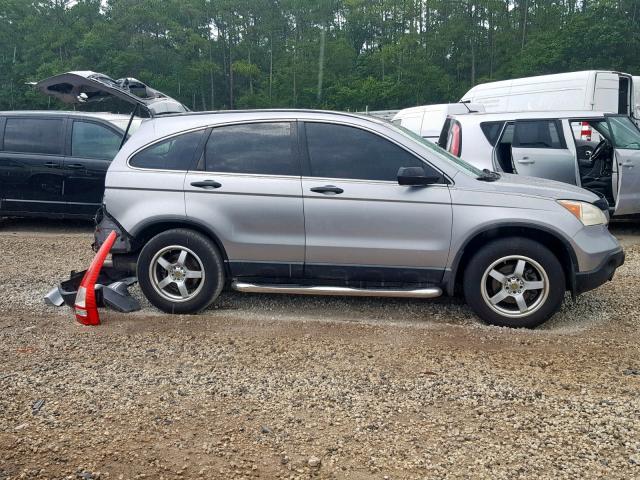 3CZRE38388G710161 - 2008 HONDA CR-V LX SILVER photo 9