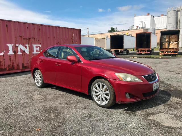 JTHCK262072009712 - 2007 LEXUS IS 250 RED photo 1