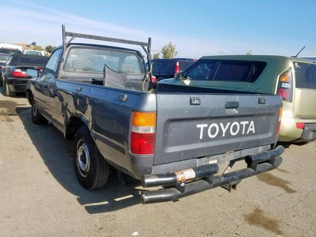 JT4VN82N8L5003394 - 1990 TOYOTA PICKUP 1 T GRAY photo 3