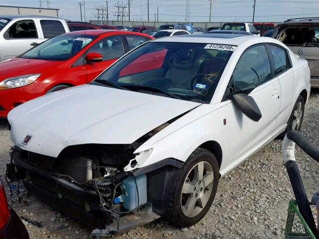 1G8AW15B77Z106271 - 2007 SATURN ION LEVEL WHITE photo 2