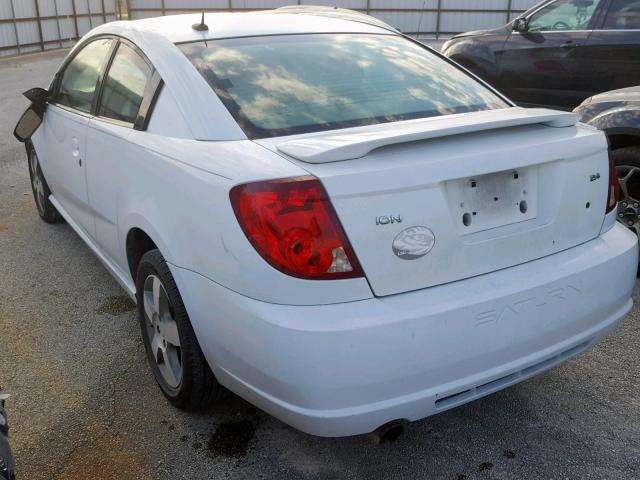 1G8AW15B77Z106271 - 2007 SATURN ION LEVEL WHITE photo 3