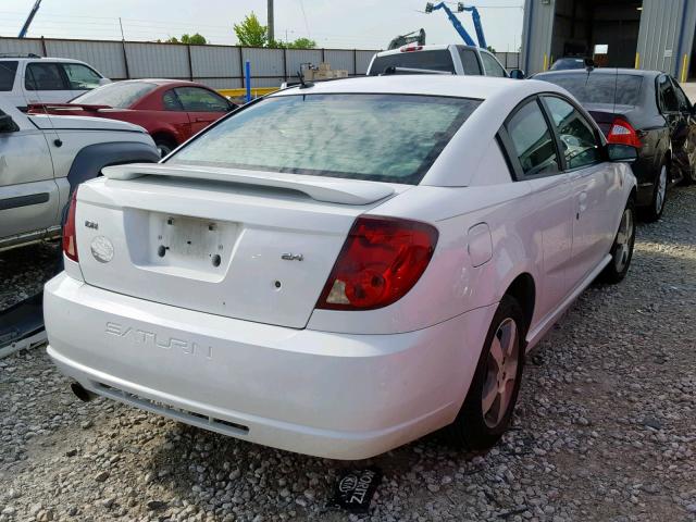 1G8AW15B77Z106271 - 2007 SATURN ION LEVEL WHITE photo 4