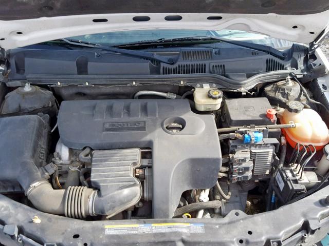 1G8AW15B77Z106271 - 2007 SATURN ION LEVEL WHITE photo 7