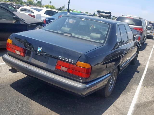 WBAGB4312MDB66748 - 1991 BMW 735 I AUTO BLACK photo 4