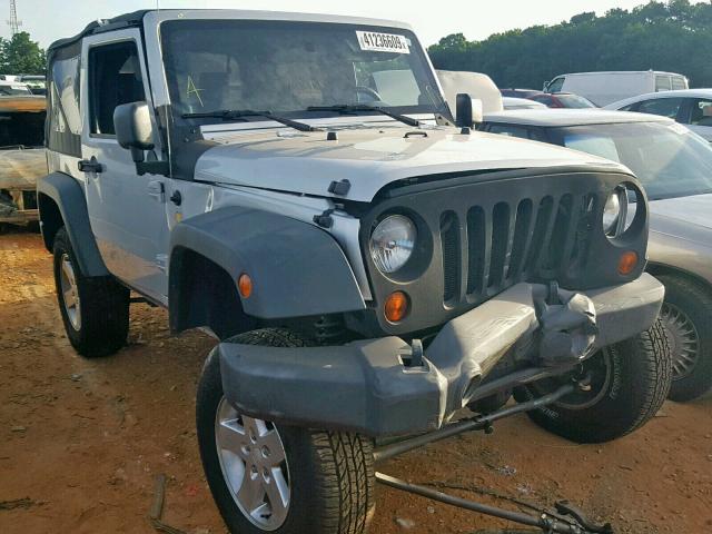 1J4AA2D10AL201701 - 2010 JEEP WRANGLER S SILVER photo 1