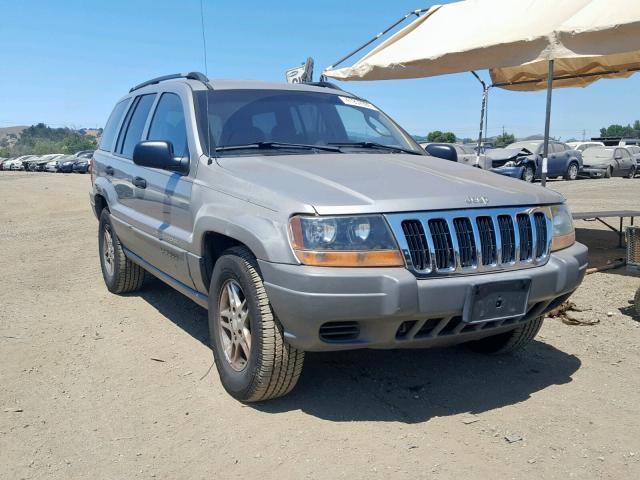 1J4GX48S22C135757 - 2002 JEEP GRAND CHER TAN photo 1