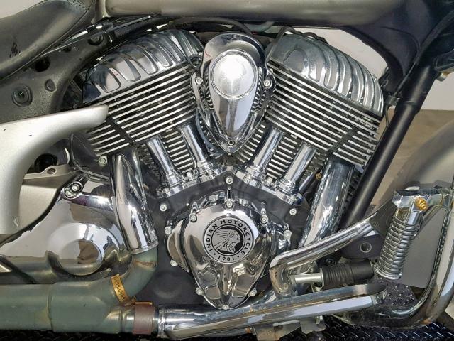 56KTCAAA5G3332049 - 2016 INDIAN MOTORCYCLE CO. CHIEFTAIN GRAY photo 5