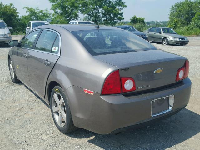 1G1ZC5E16BF282828 - 2011 CHEVROLET MALIBU 1LT 米色 照片 3
