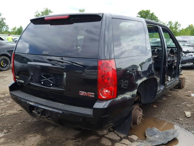 1GKFK13037R333180 - 2007 GMC YUKON BLACK photo 4