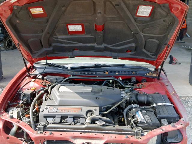 19UYA42651A032402 - 2001 ACURA 3.2CL TYPE RED photo 7