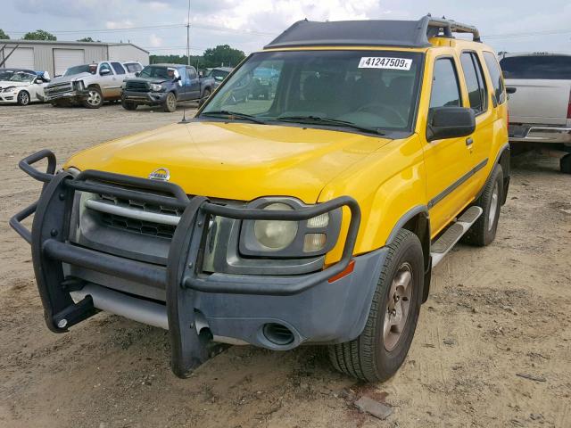 5N1ED28T14C613135 - 2004 NISSAN XTERRA XE YELLOW photo 2