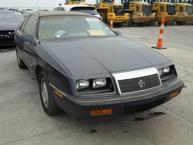 1C3CJ41E8HG121717 - 1987 CHRYSLER LEBARON GRAY photo 1