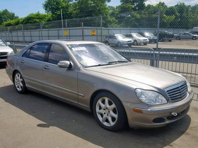 WDBNG84J14A407620 - 2004 MERCEDES-BENZ S 500 4MAT GRAY photo 1