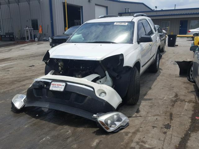 1GKER13D79J166057 - 2009 GMC ACADIA SLE WHITE photo 2