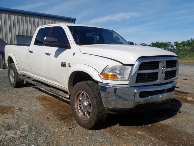 3C6UD5JL8CG133396 - 2012 DODGE RAM 2500 S WHITE photo 1