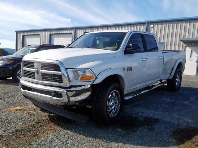 3C6UD5JL8CG133396 - 2012 DODGE RAM 2500 S WHITE photo 2