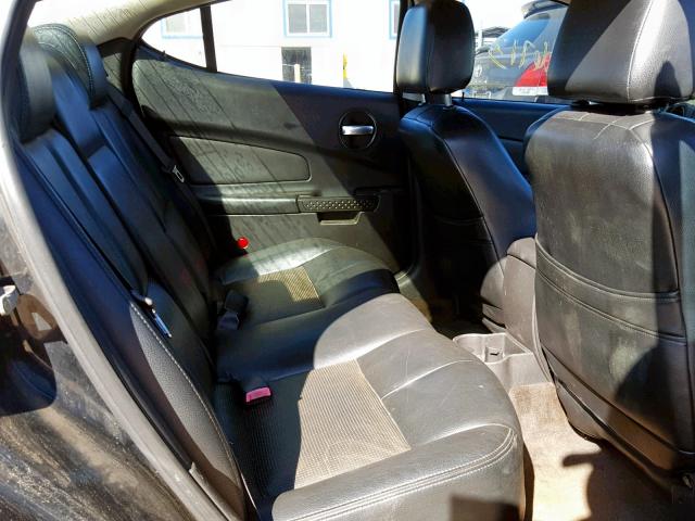 2G2WP552181162057 - 2008 PONTIAC GRAND PRIX BLACK photo 6