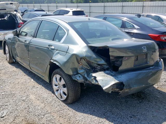 1HGCP26808A103461 - 2008 HONDA ACCORD EXL GRAY photo 3