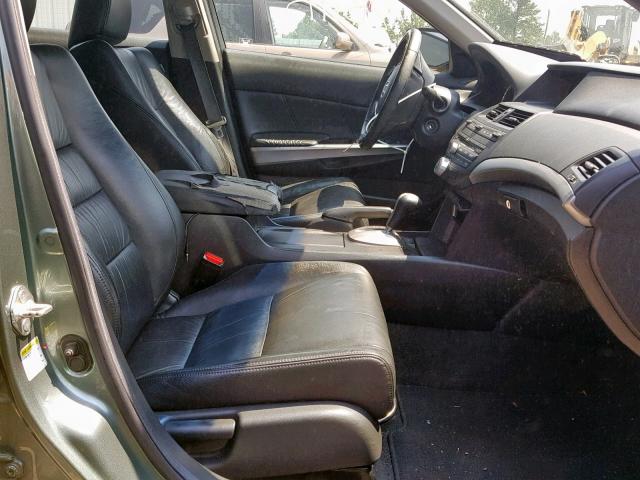 1HGCP26808A103461 - 2008 HONDA ACCORD EXL GRAY photo 5