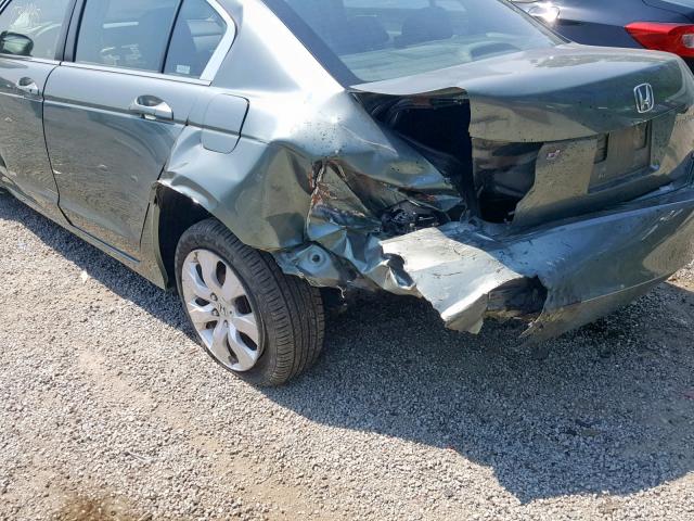 1HGCP26808A103461 - 2008 HONDA ACCORD EXL GRAY photo 9