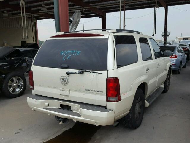 1GYEC63N55R236955 - 2005 CADILLAC ESCALADE L WHITE photo 4