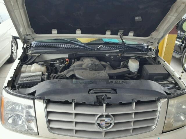 1GYEC63N55R236955 - 2005 CADILLAC ESCALADE L WHITE photo 7